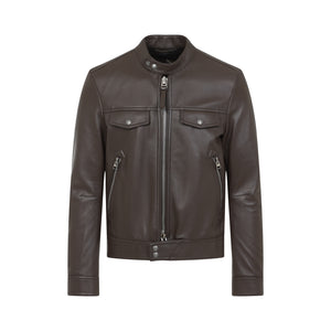 TOM FORD Men's Luxurious Leather Jacket