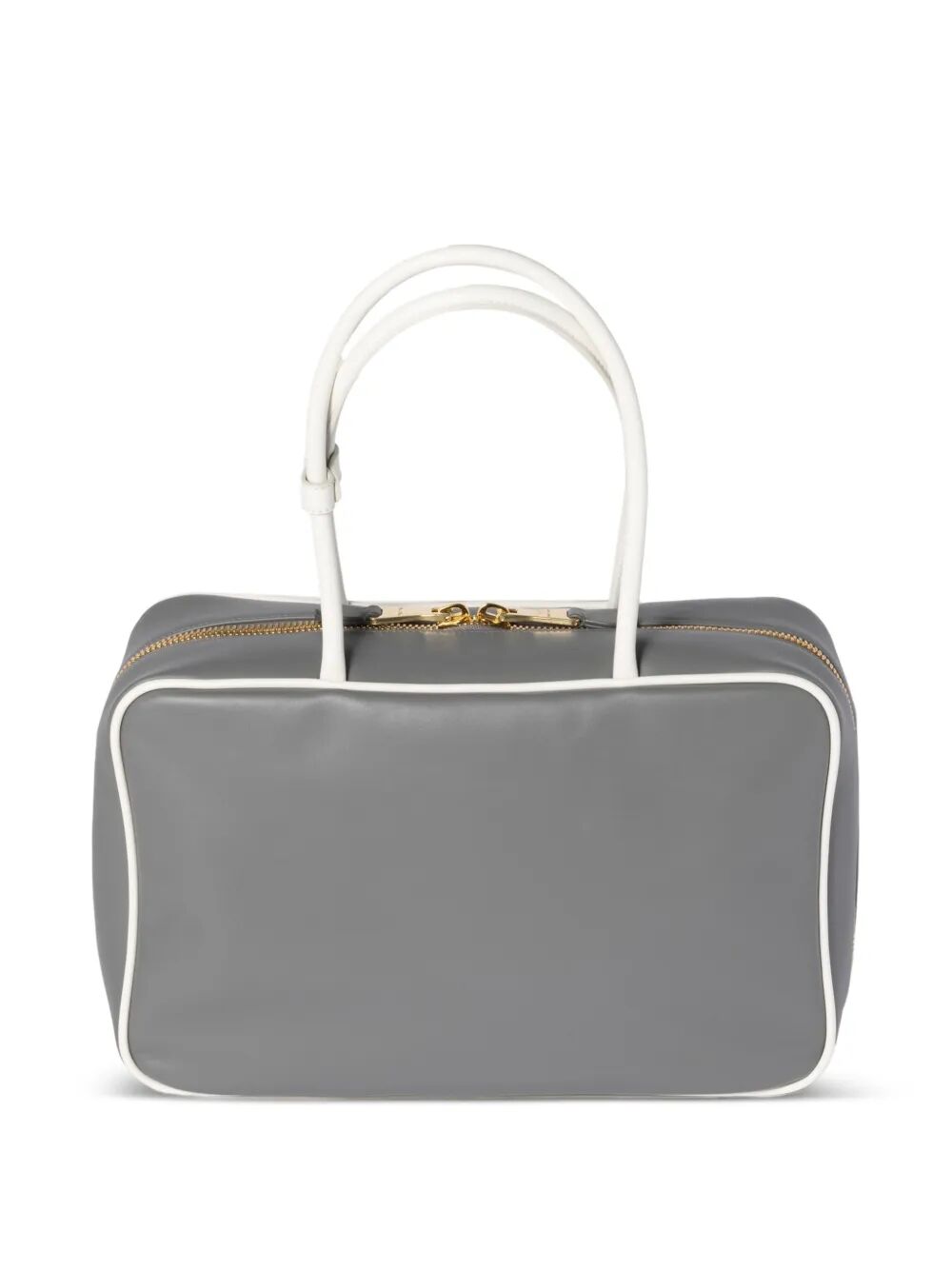 MIUMIU Beau Mini Leather Handbag - W 34 x H 23 x D 10 cm