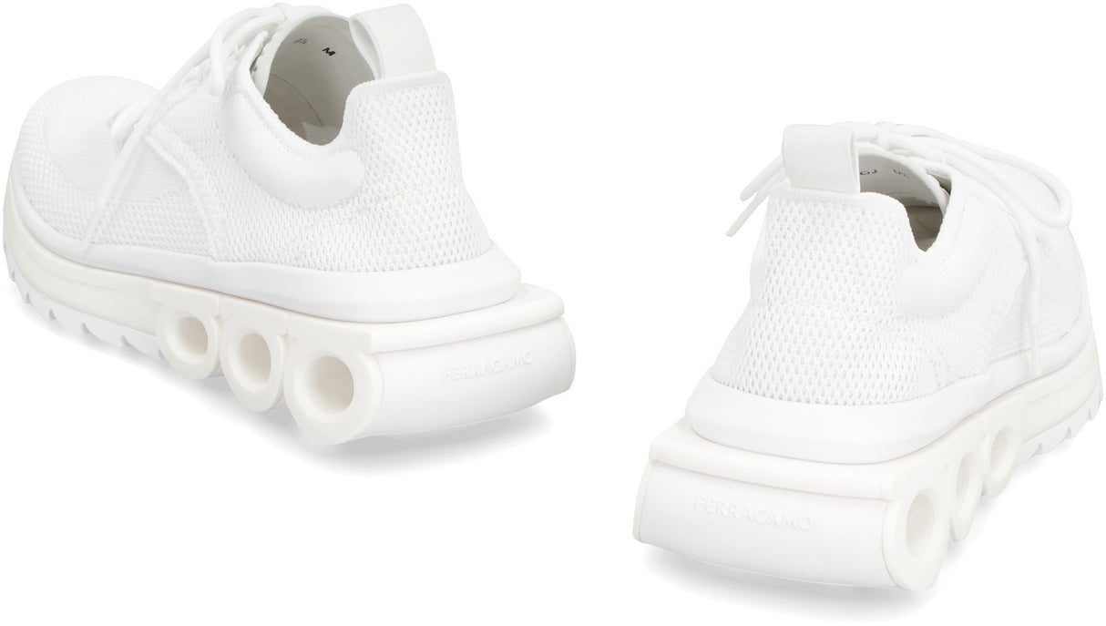 Ferragamo Low-Top Fabric Sneakers for Women