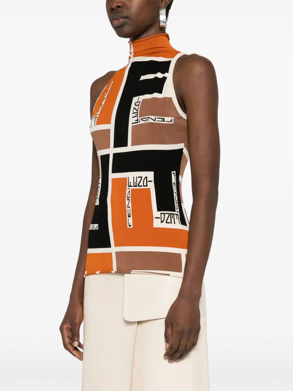 FENDI Luxe Lycra Top for Men - SS24 Collection