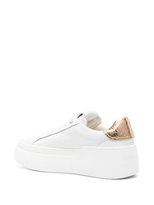 Ferragamo Platform Leather Sneakers for Women