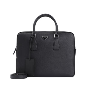 PRADA Saffiano Leather Briefcase 36cm x 28cm x 5cm