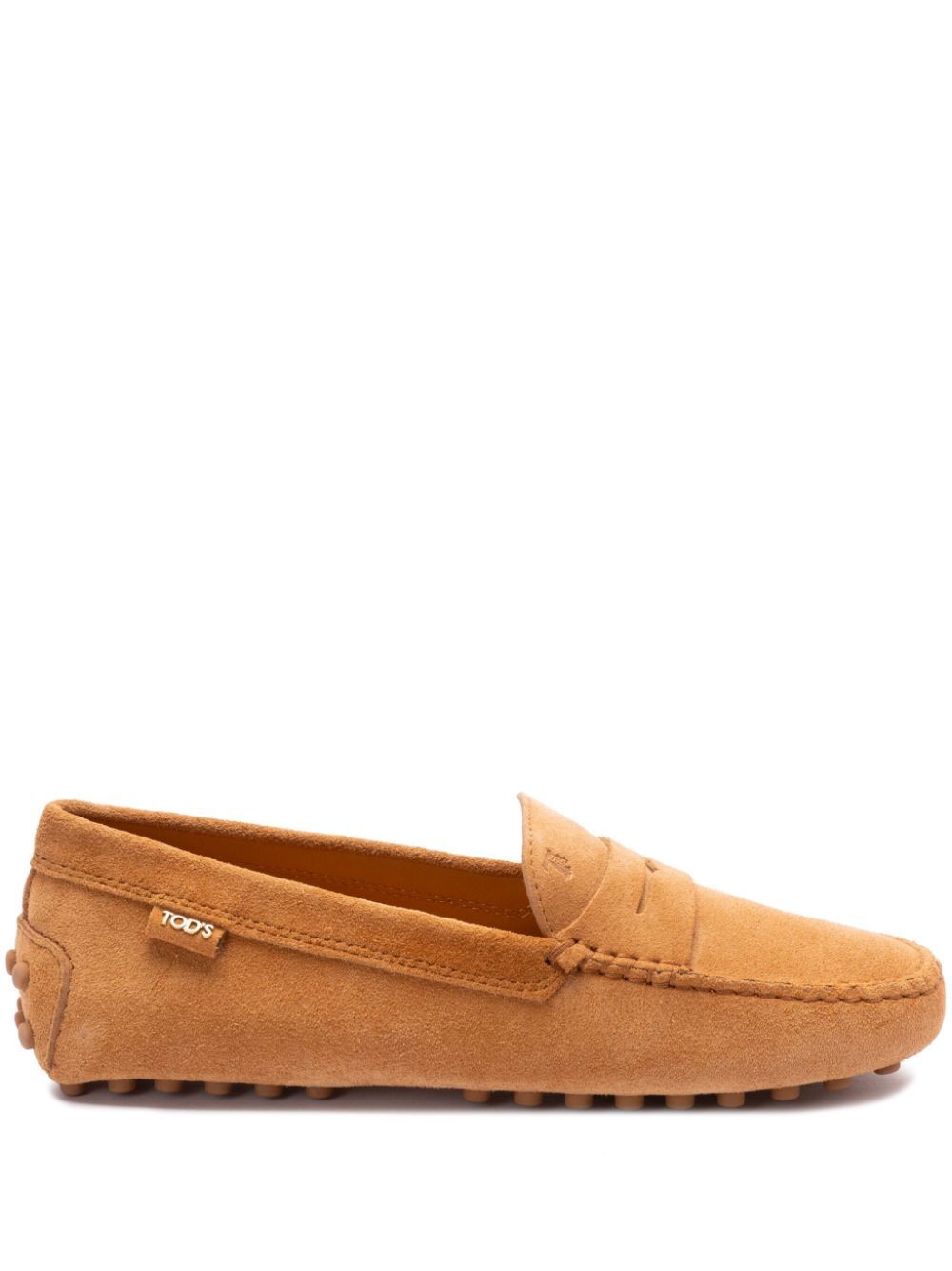 TOD`S Men's Suede Rubber Driving Loafers