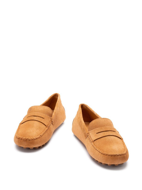 TOD`S Men's Suede Rubber Driving Loafers