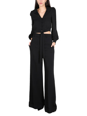 MOSCHINO COUTURE High Waist Pants with Belt Loops