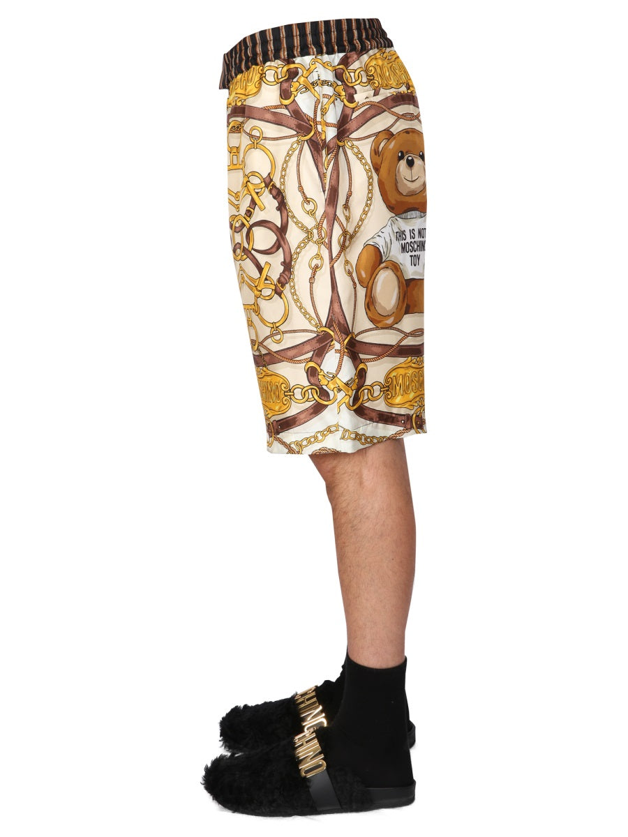 MOSCHINO COUTURE Men's Teddy Bermuda Shorts