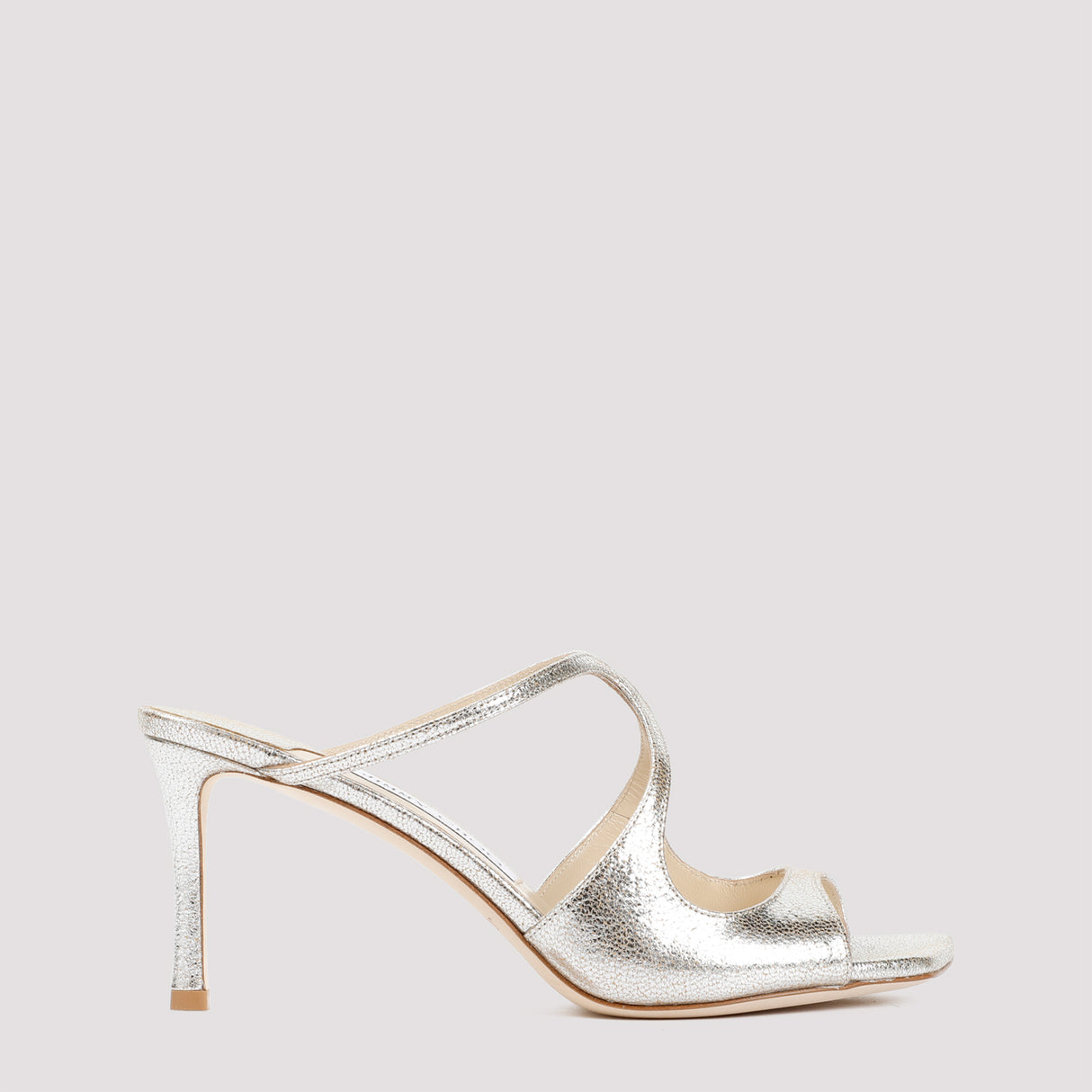 JIMMY CHOO Anise 75 Leather Sandals