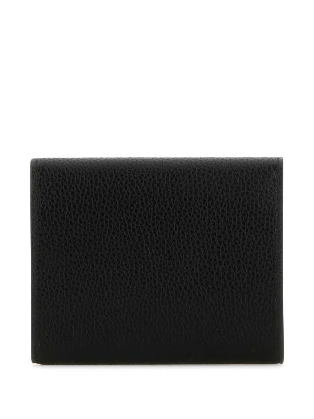 MIUMIU Mini Snap Closure Leather Wallet - Stylish and Functional