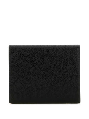 MIUMIU Mini Snap Closure Leather Wallet - Stylish and Functional