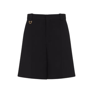 CHLOE Men's Classic Wool Mini Shorts