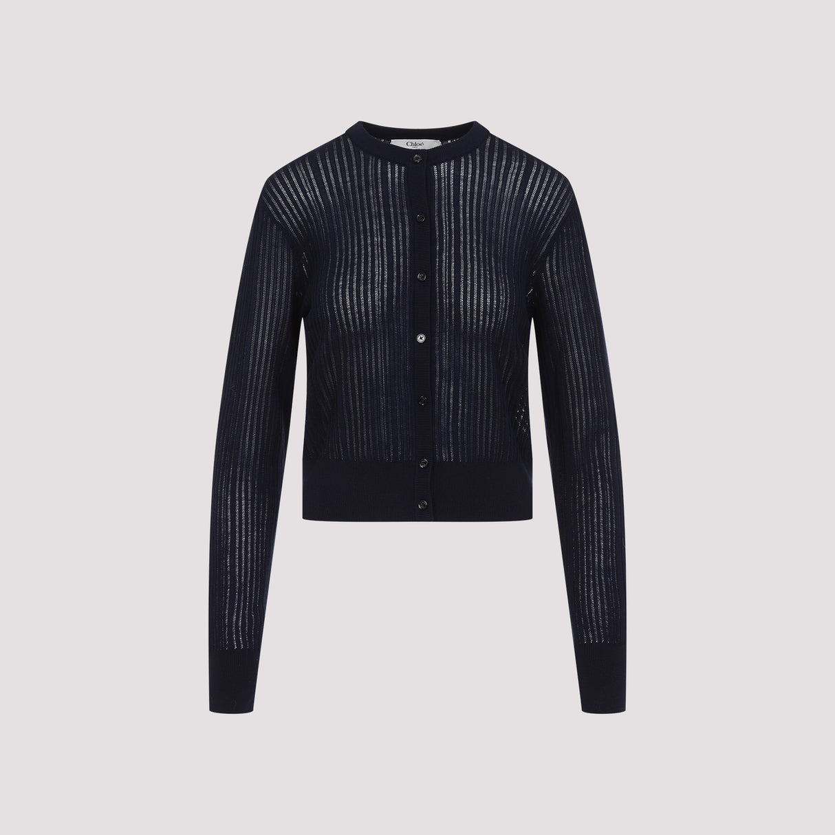 CHLOE Men's Cardigan - 100% Wool