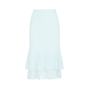 BOTTEGA VENETA Cotton Midi Skirt for Spring 2025