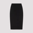 SAINT LAURENT Wool Pencil Skirt for FW23