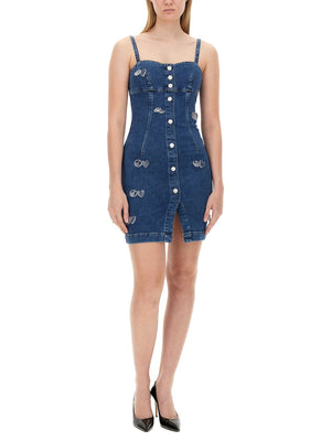 MOSCHINO JEANS Denim Mini Dress for Women