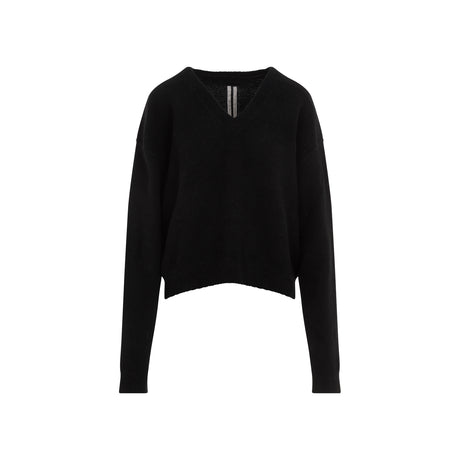 RICK OWENS Tommy V-Neck Pullover Sweater