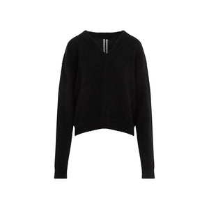 RICK OWENS Tommy V-Neck Pullover Sweater