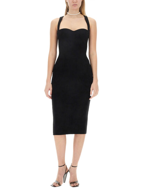 PHILOSOPHY DI LORENZO SERAFINI Slim Fit Midi Dress - Elegant Style for Women