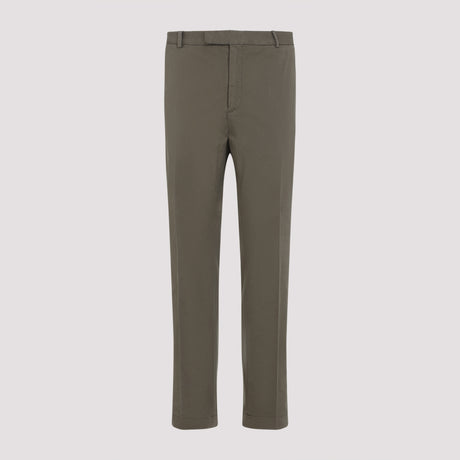 RALPH LAUREN PURPLE LABEL Flat Front Pants for Men - SS25 Collection