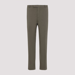 RALPH LAUREN PURPLE LABEL Flat Front Pants for Men - SS25 Collection