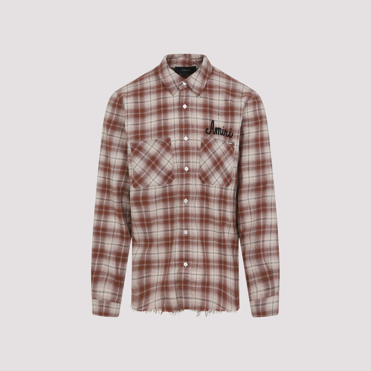 AMIRI Men's Shotgun Flannel Shirt