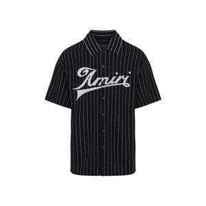 AMIRI Pinstripe Polo Shirt for Men - SS25 Collection