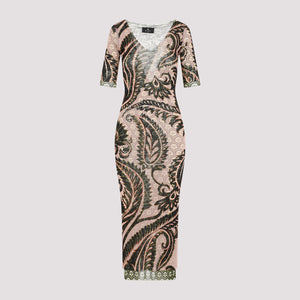 ETRO Chic Polyamide Midi Dress