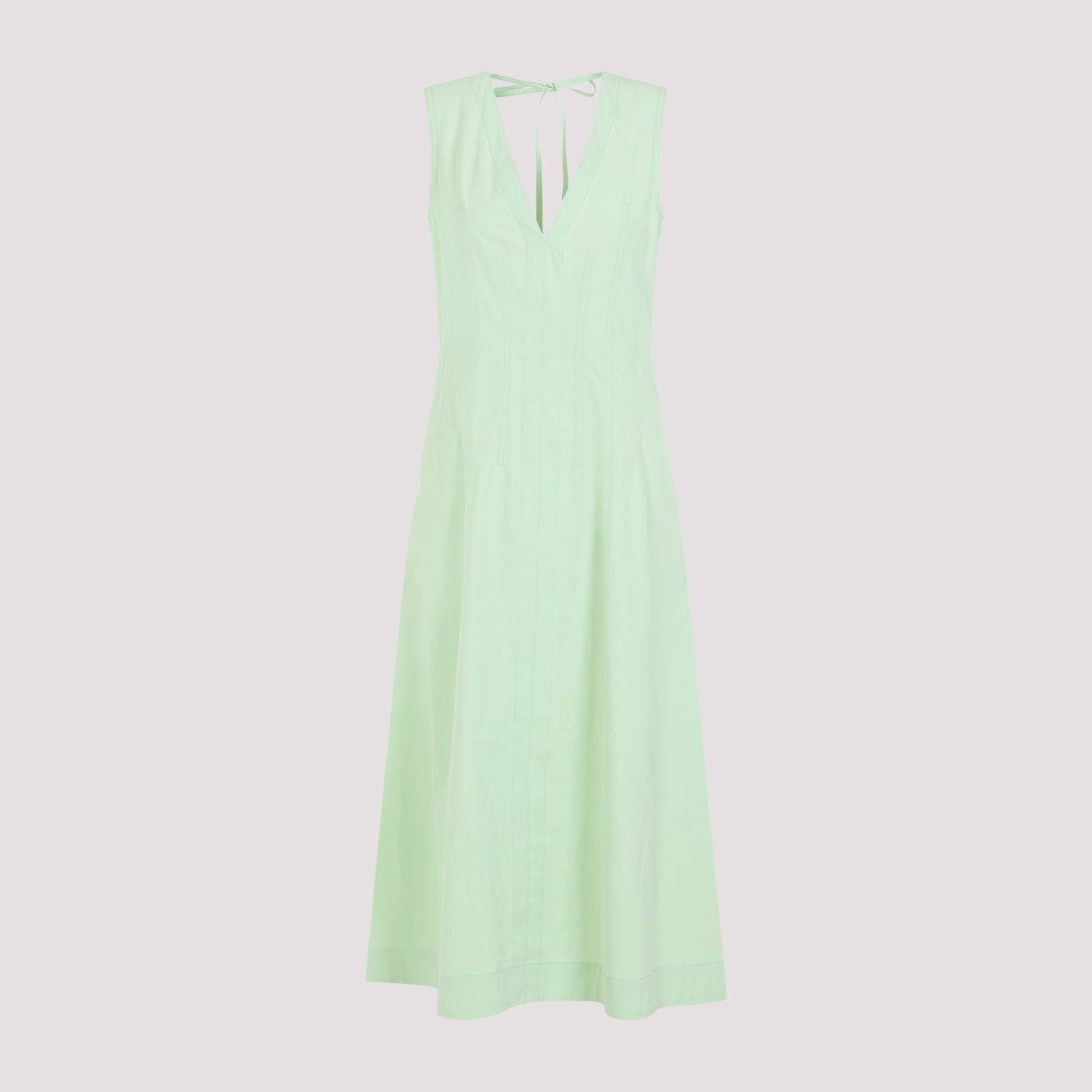 BOTTEGA VENETA Compact Cotton Midi Dress