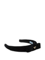 PRADA Mini Velvet Bow Headband for Men