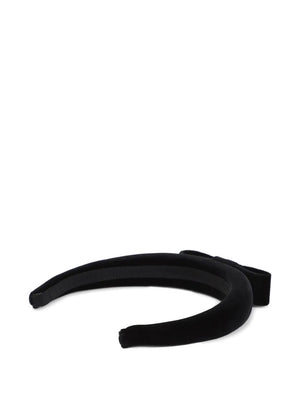 PRADA Mini Velvet Bow Headband for Men