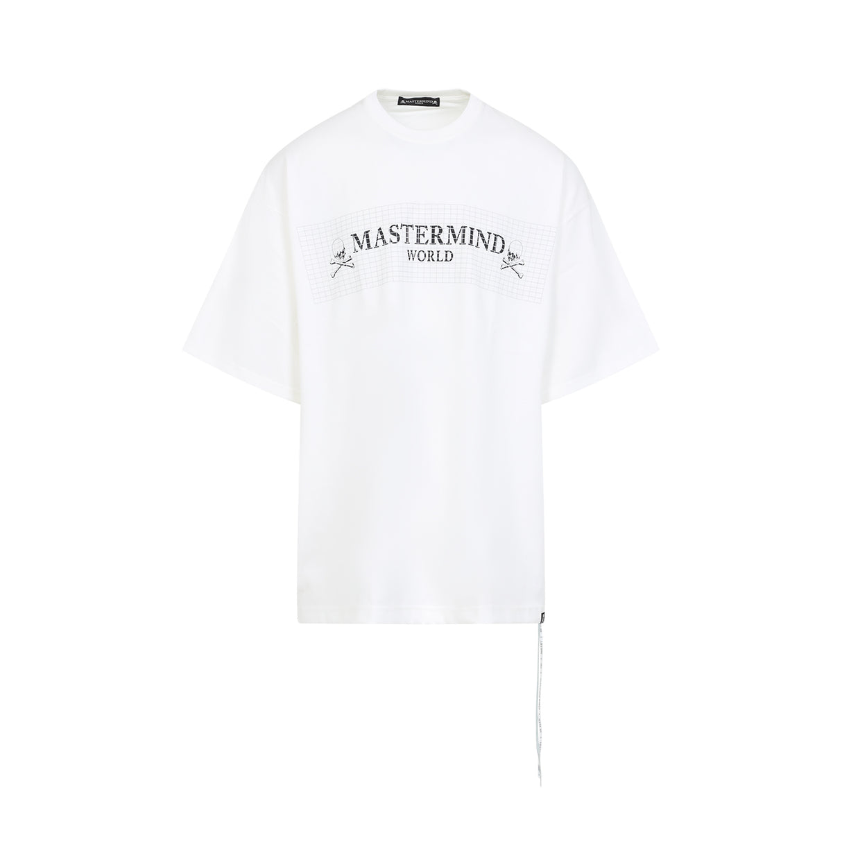 MASTERMIND WORLD Grid Design Mini Tee for Men