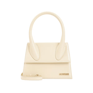 JACQUEMUS Mini Grand Chic Handbag - 24cm x 18cm x 9.5cm