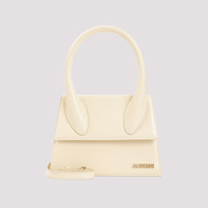 JACQUEMUS Mini Grand Chic Handbag - 24cm x 18cm x 9.5cm