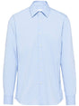 PRADA Elegant Women's Mini Popeline Shirt