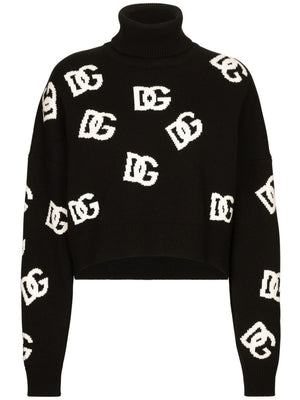 DOLCE & GABBANA High-End Turtle Neck Sweater for Men