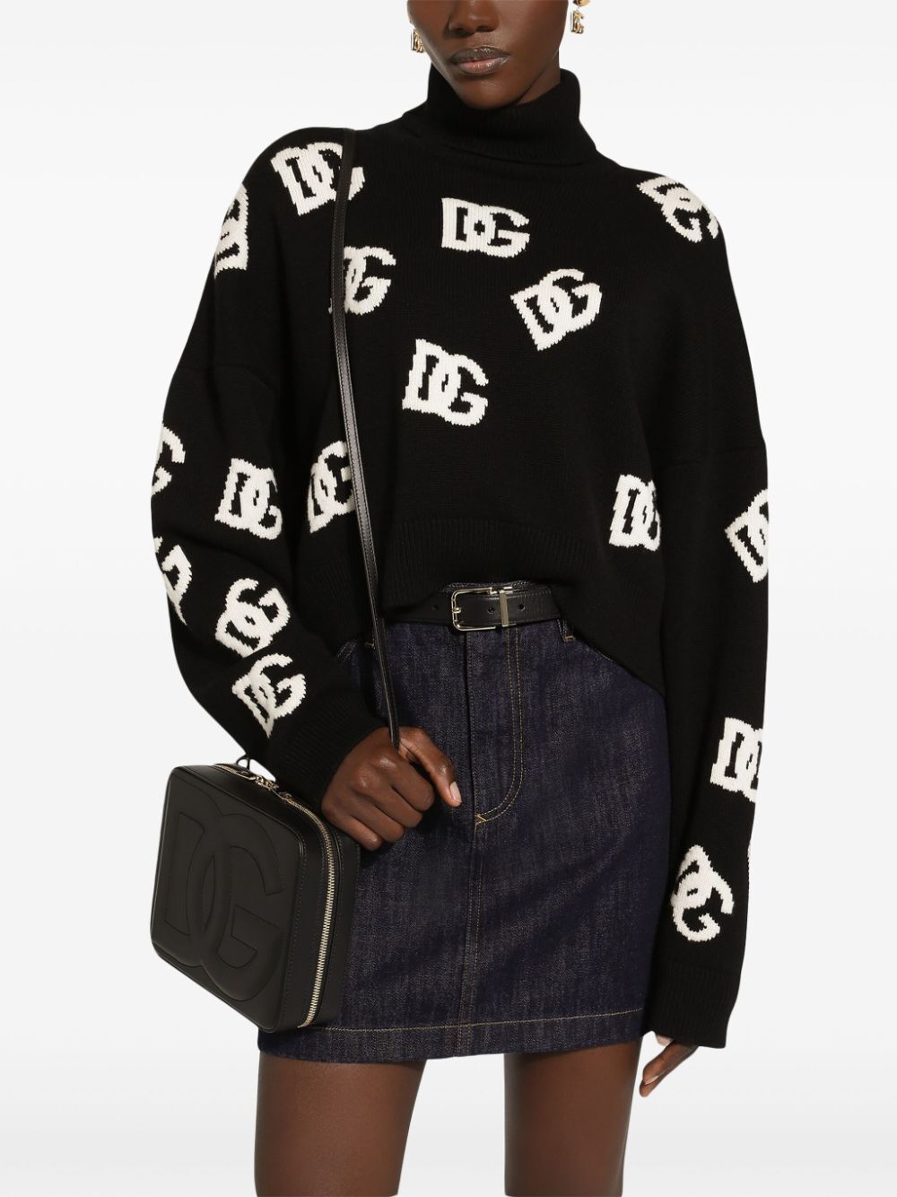 DOLCE & GABBANA High-End Turtle Neck Sweater for Men