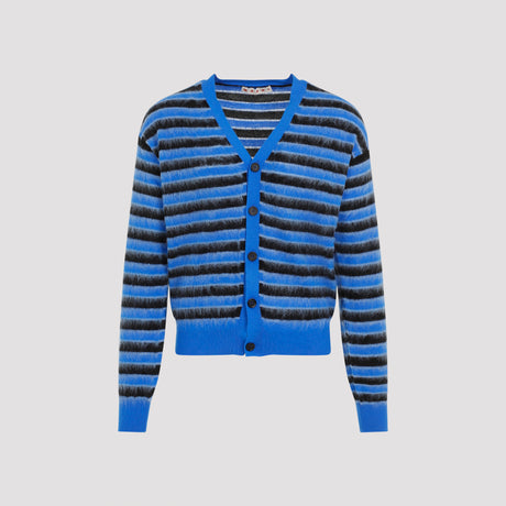 MARNI Virgin Wool Cardigan for Fall Winter 2024