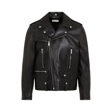 SAINT LAURENT Men's Classic Biker Jacket