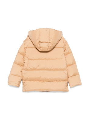 FENDI KIDS Mini Patch Logo Down Jacket for Kids