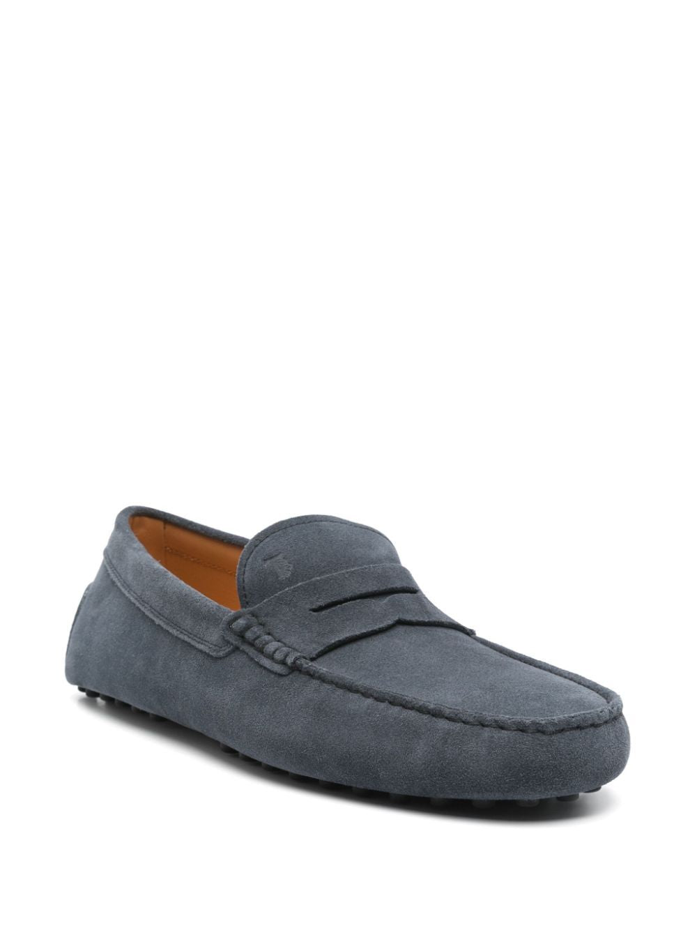 TOD`S Suede Rubber Driving Loafers