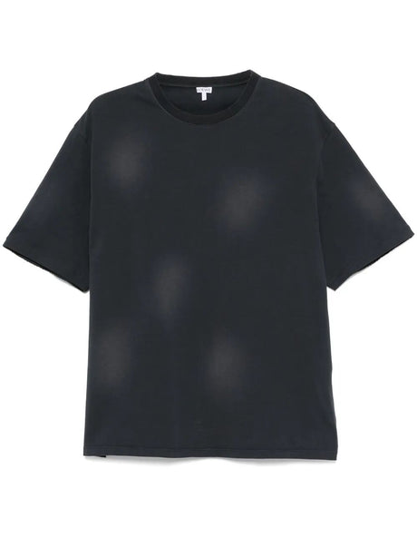 LOEWE Cut-Outs Loose Fit Cotton T-Shirt