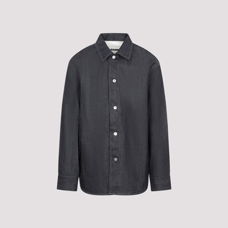 JIL SANDER Cotton Denim Shirt - FW24 Collection