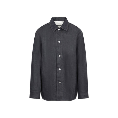 JIL SANDER Cotton Denim Shirt - FW24 Collection