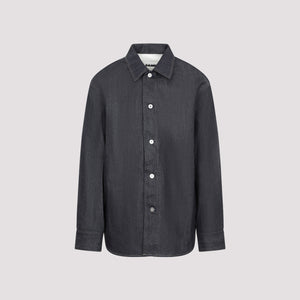 JIL SANDER Cotton Denim Shirt - FW24 Collection