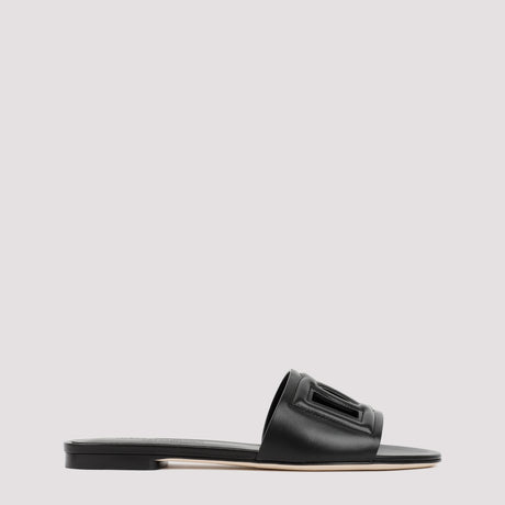 DOLCE & GABBANA Flat Slide Sandals for Effortless Summer Style