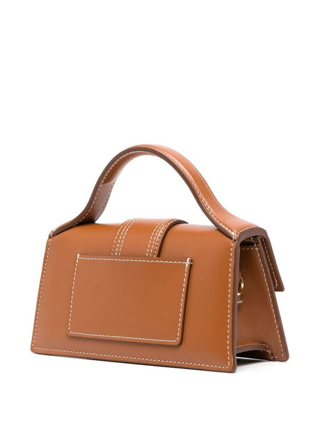 JACQUEMUS Mini Leather Satchel for Men