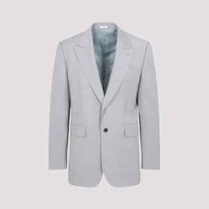 ALEXANDER MCQUEEN Elegant Wool Blend Jacket