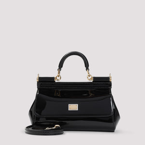 DOLCE & GABBANA Sicily Mini Leather Handbag