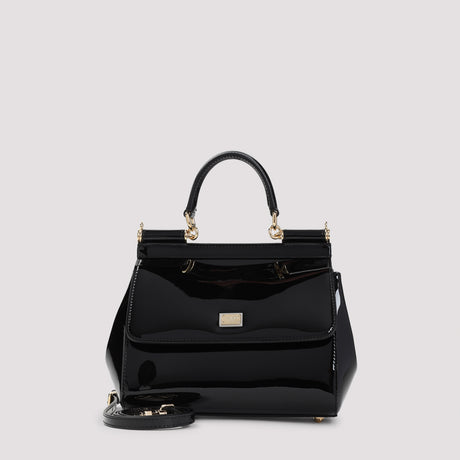 DOLCE & GABBANA Medium Sicily Handbag - Chic Leather Elegance