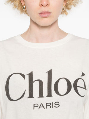 CHLOÉ Men's Oversized Logo T-Shirt