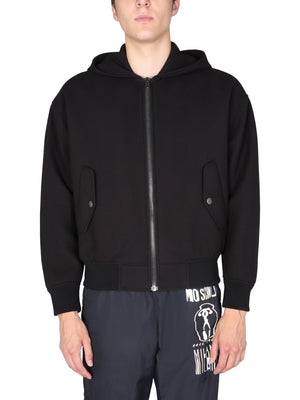 MOSCHINO COUTURE Logo Hooded Jacket